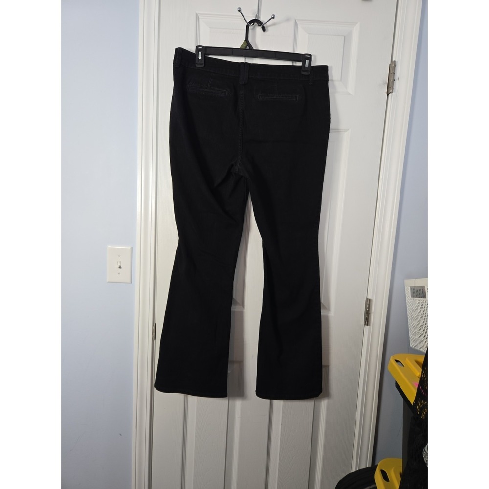 Simply Vera Wang Mid Rise Boot Cut Black Denim Jeans Size 36 X 30 (16). - Picture 5 of 11